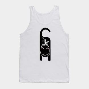 Do Not Disturb Cat Tank Top